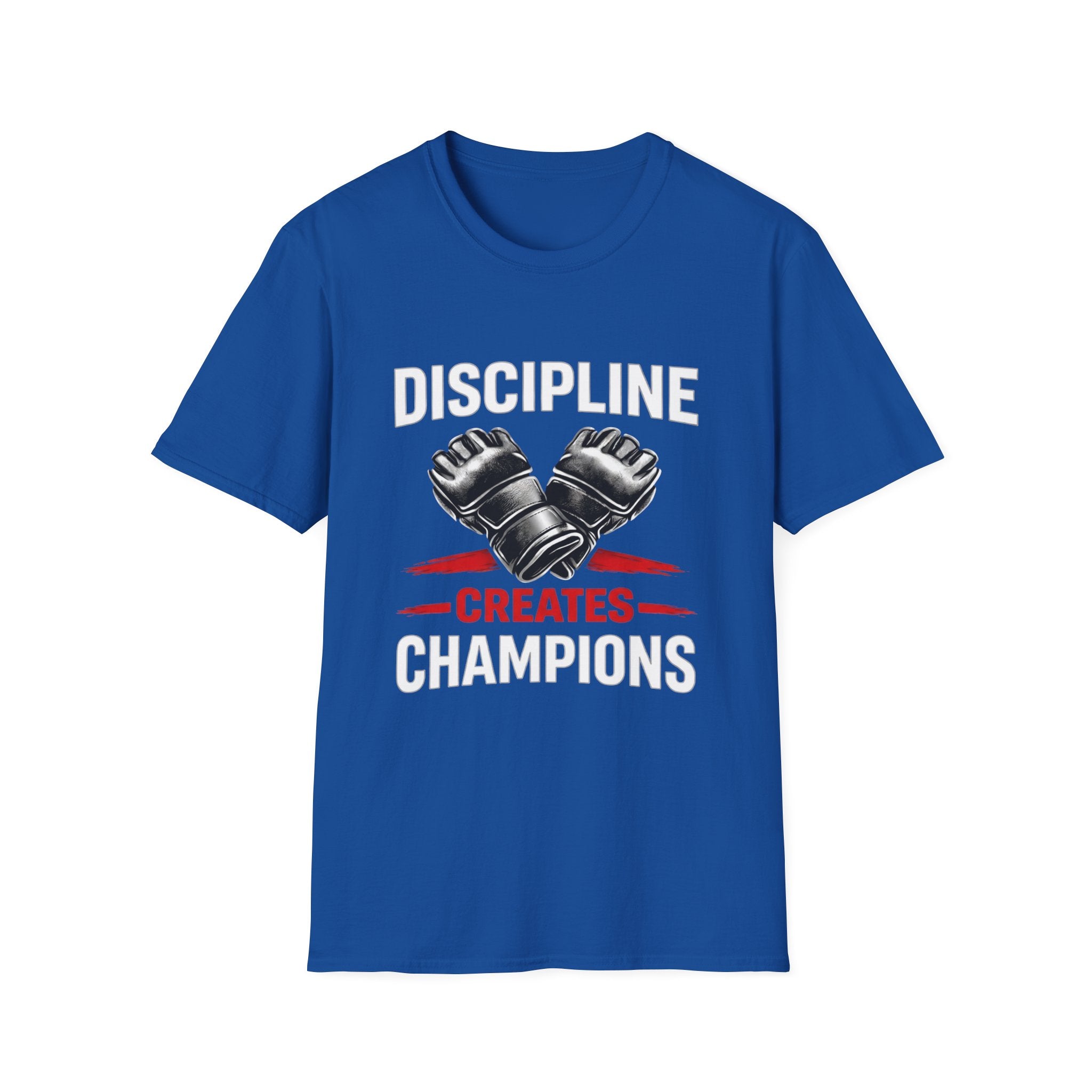 Discipline Creates Champions T-Shirt – Motivational Gym Shirt | Fitness Mindset TeeU