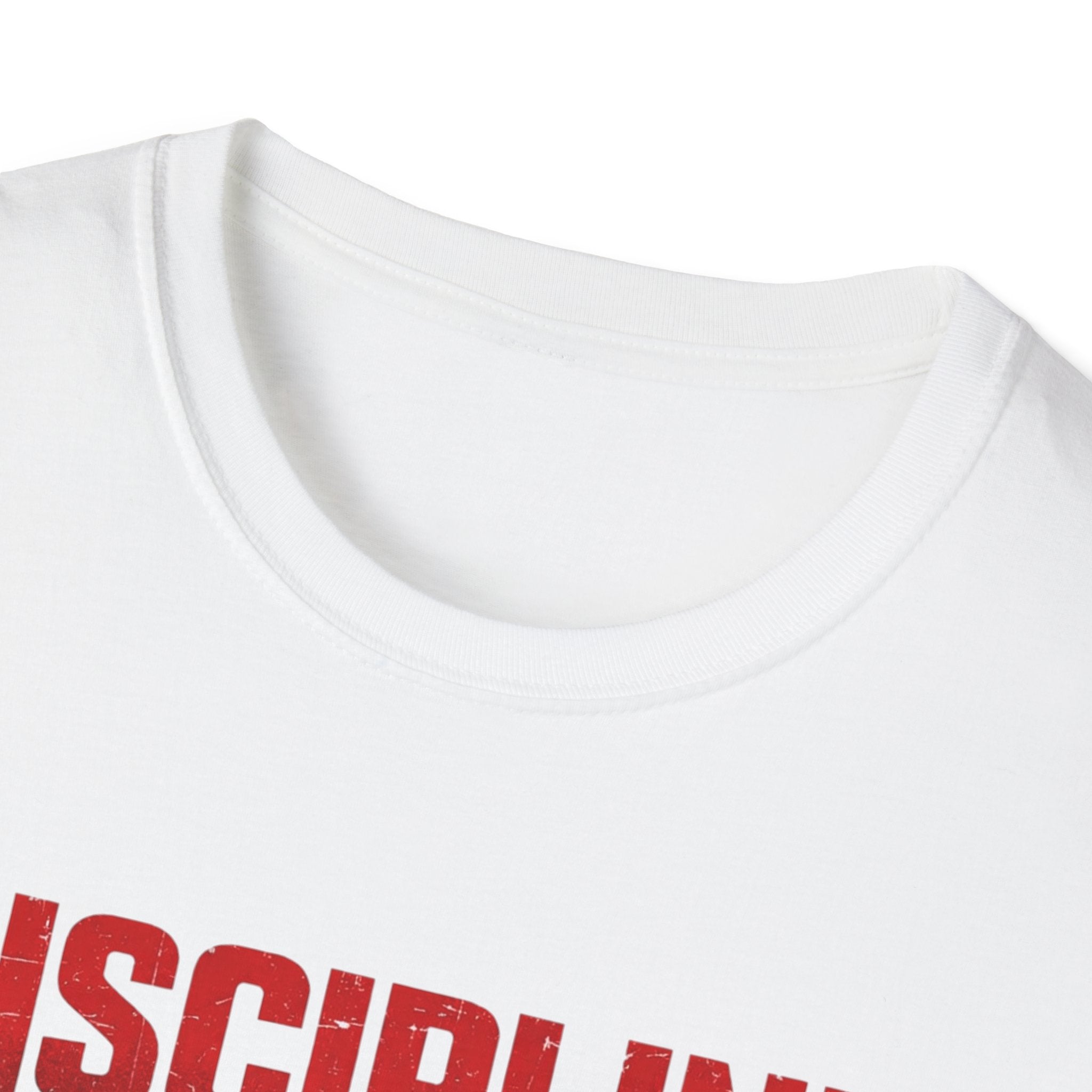 Discipline Before Glory T-Shirt – Motivational Gym Shirt, Fitness Mindset Tee, Workout ApparelU