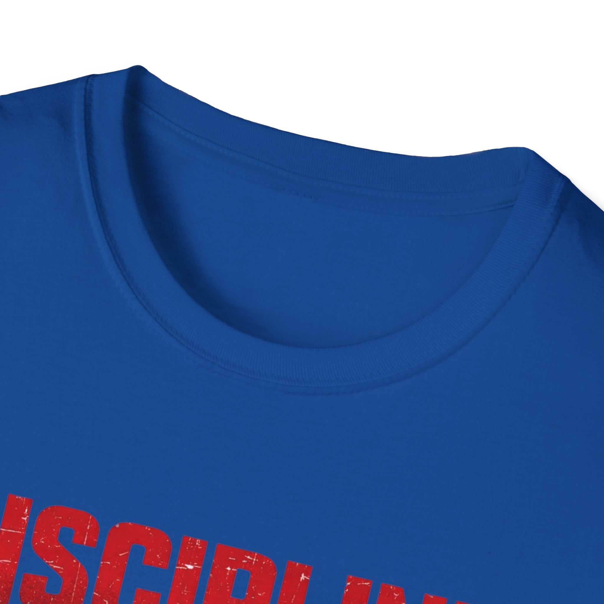 Discipline Before Glory T-Shirt – Motivational Gym Shirt, Fitness Mindset Tee, Workout ApparelU