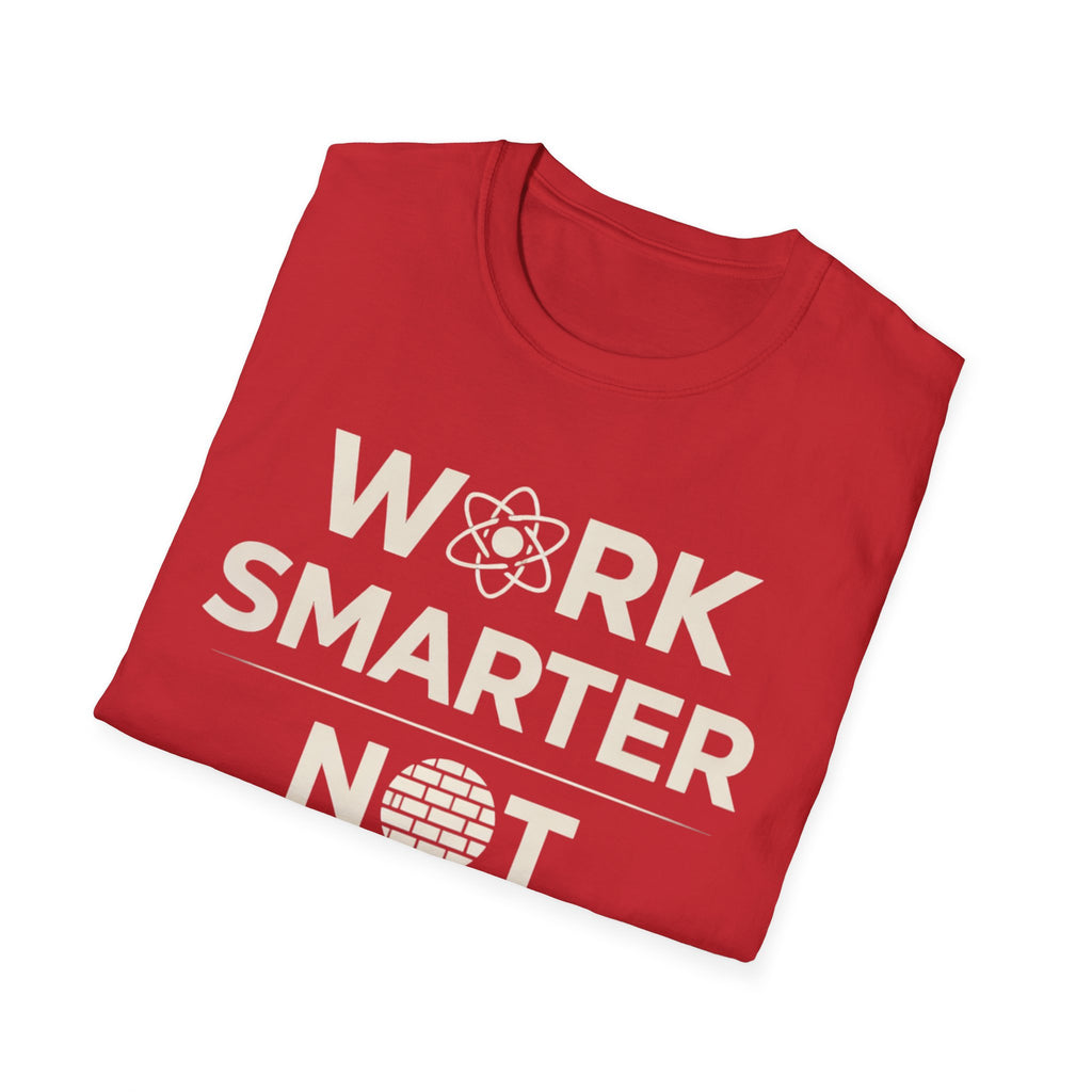 Work Smarter Not Harder T-Shirt – Motivational Graphic Tee | Productivity Mindset ShirtU