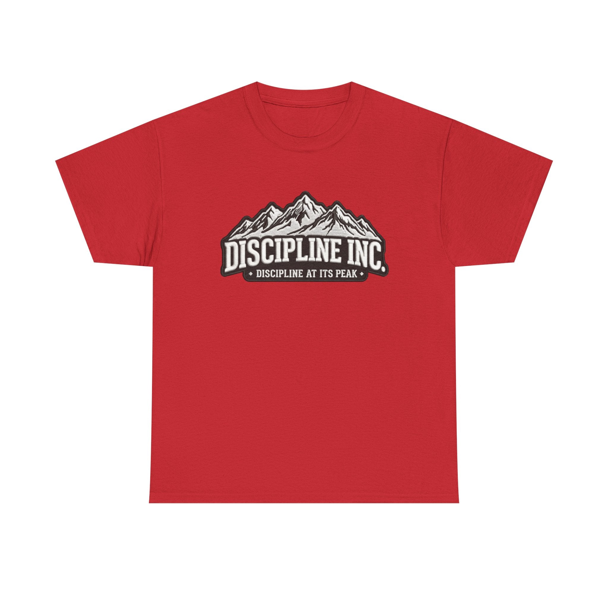 Discipline Inc. Peak T-Shirt – Discipline At Its Peak | Motivational Gym Shirt