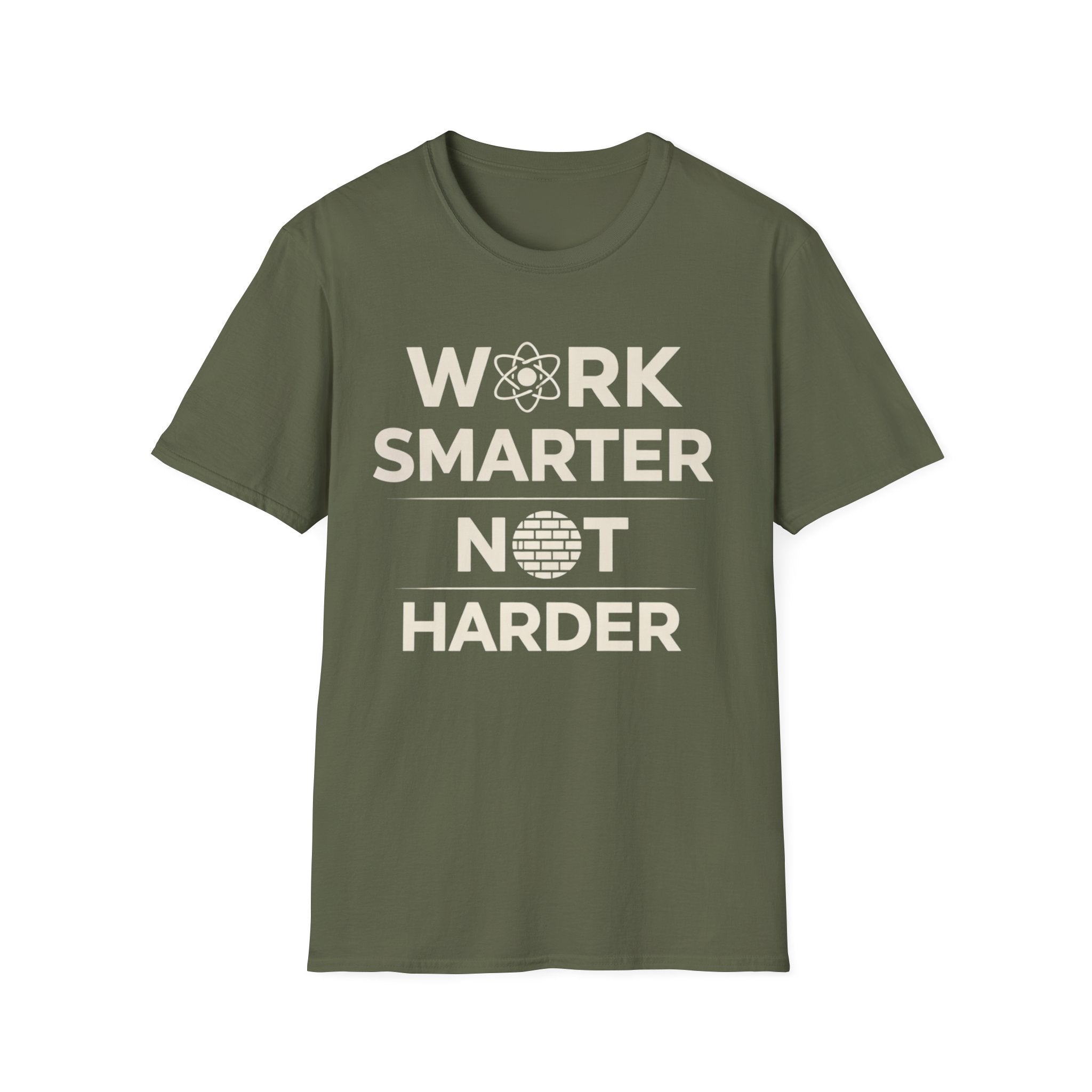 Work Smarter Not Harder T-Shirt – Motivational Graphic Tee | Productivity Mindset ShirtU