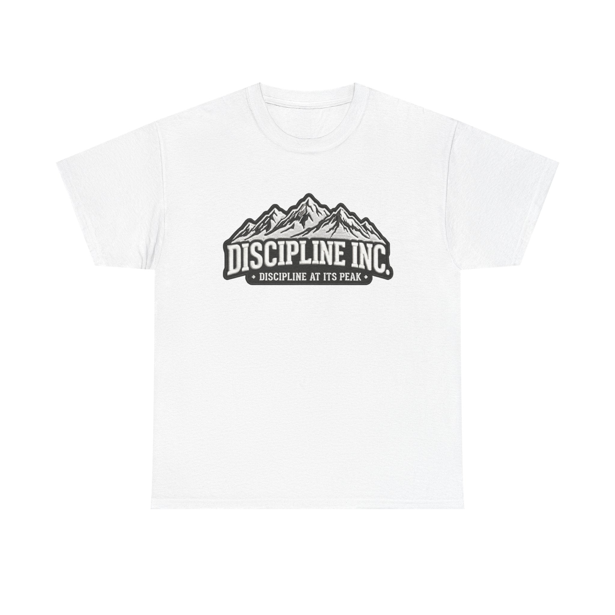 Discipline Inc. Peak T-Shirt – Discipline At Its Peak | Motivational Gym Shirt