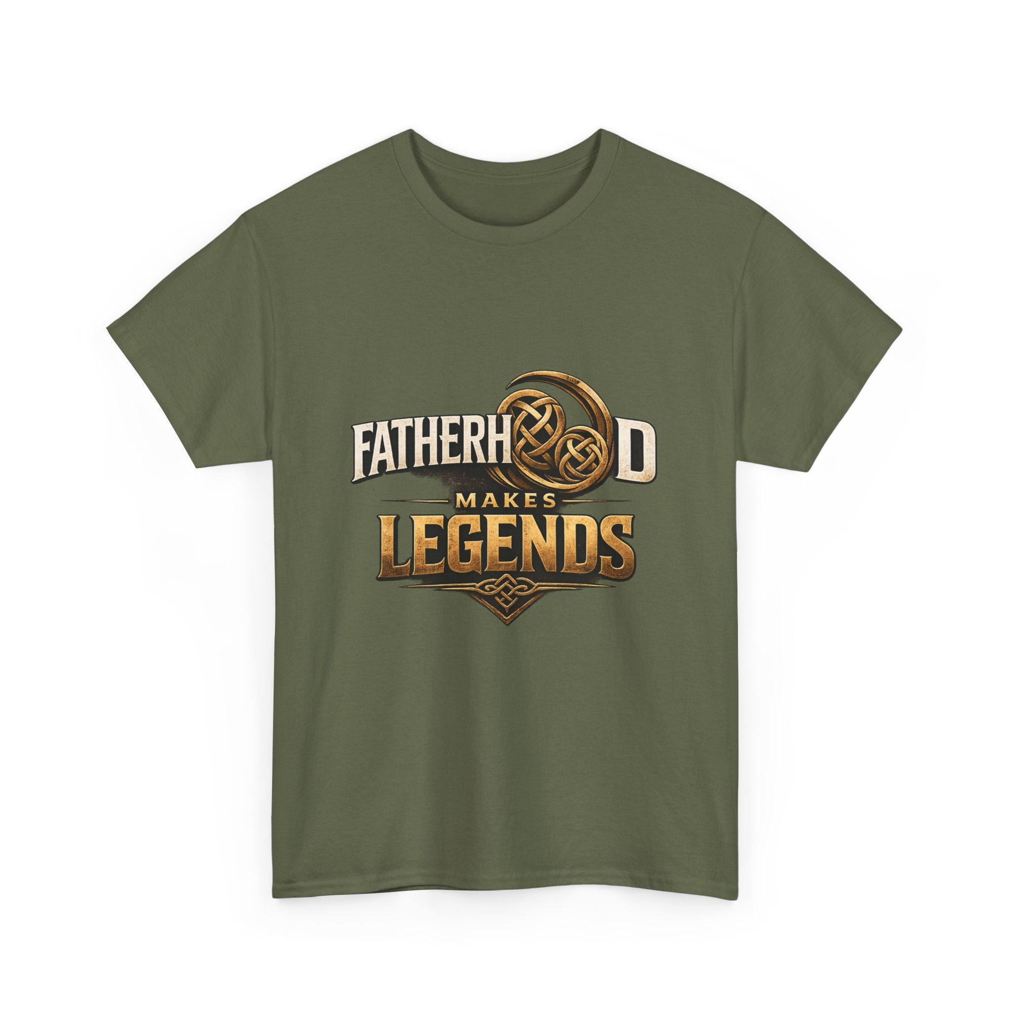 Fatherhood Makes Legends T-Shirt – Premium Dad Graphic TeeU
