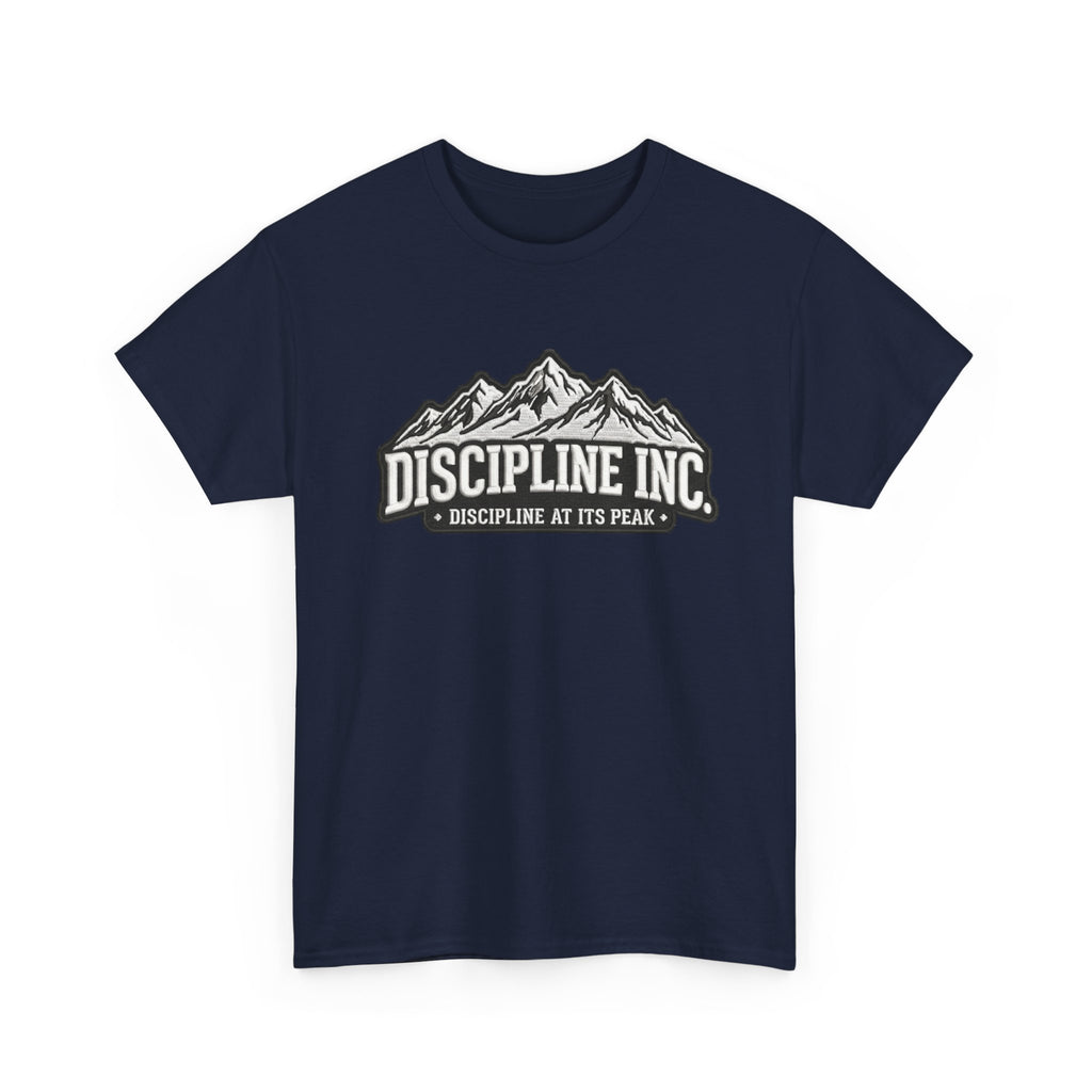 Discipline Inc. Peak T-Shirt – Discipline At Its Peak | Motivational Gym Shirt