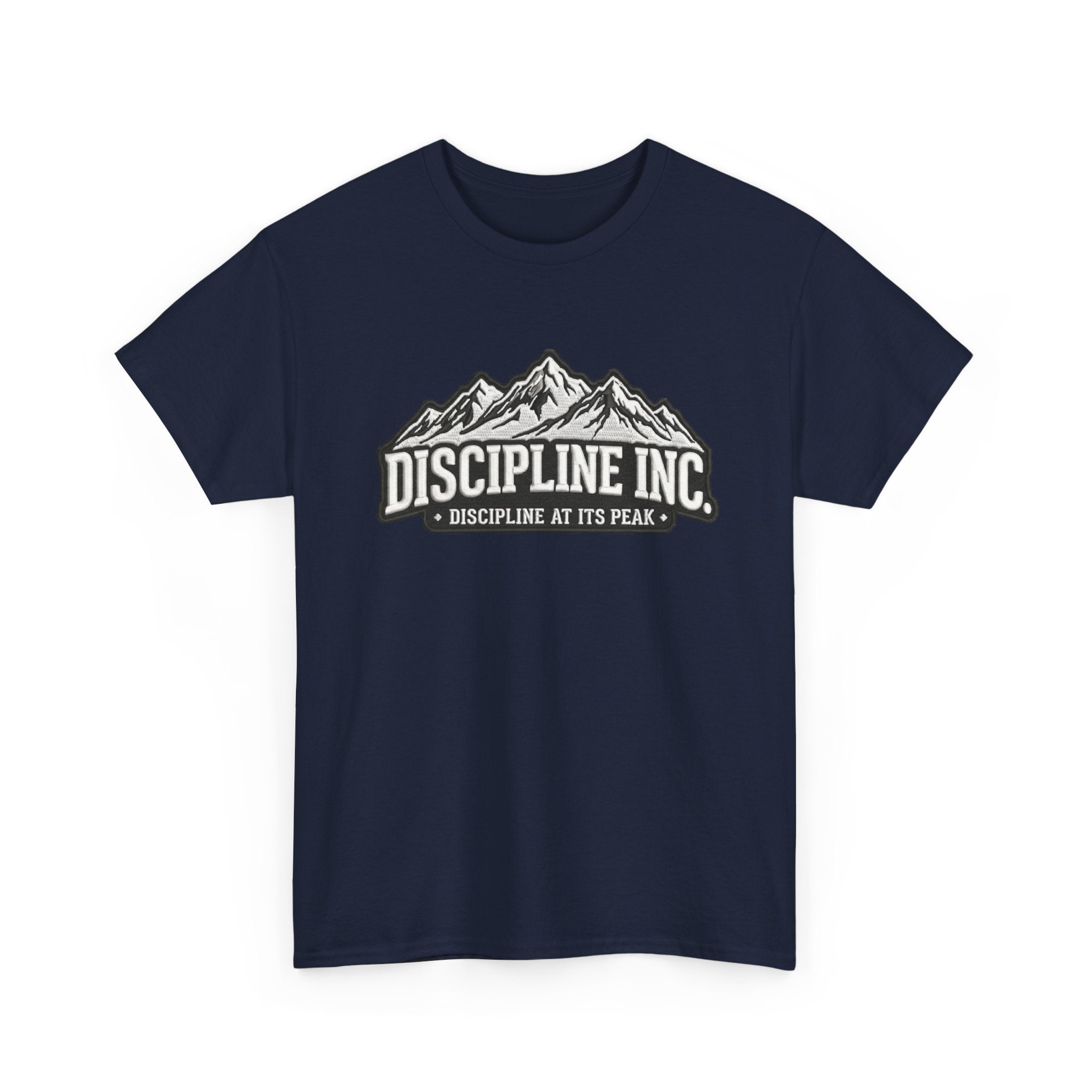 Discipline Inc. Peak T-Shirt – Discipline At Its Peak | Motivational Gym Shirt