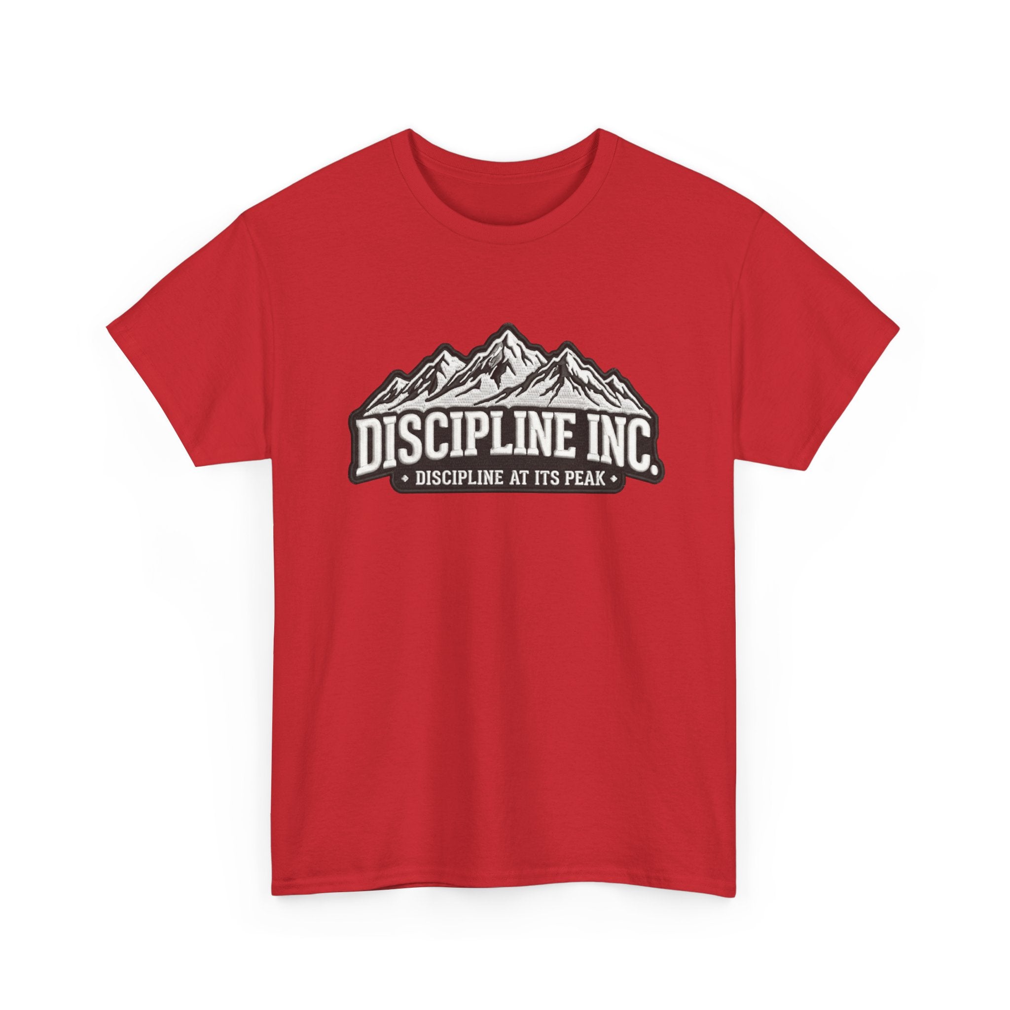 Discipline Inc. Peak T-Shirt – Discipline At Its Peak | Motivational Gym Shirt