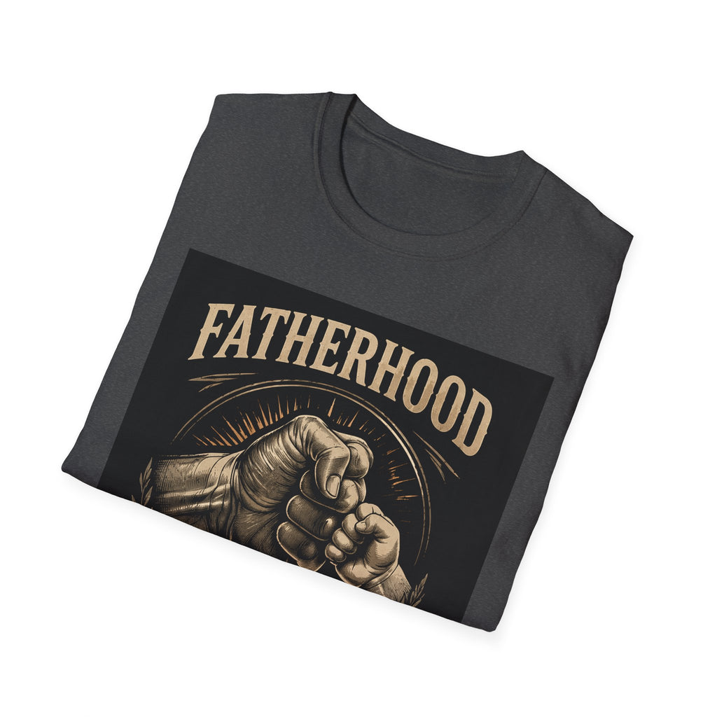 Fatherhood Built on Love T-Shirt – Est. For a Lifetime | Softstyle Dad Shirt Gift