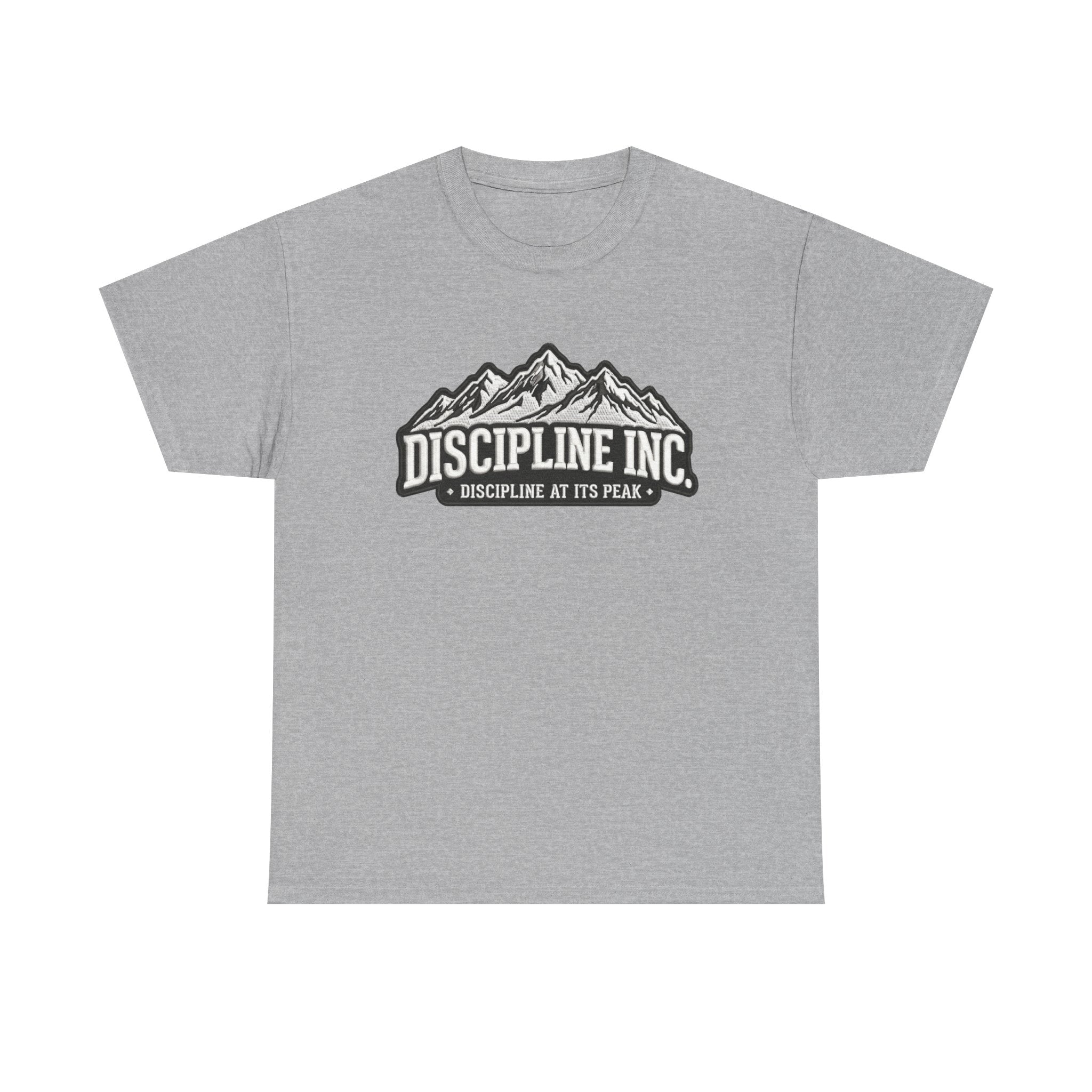 Discipline Inc. Peak T-Shirt – Discipline At Its Peak | Motivational Gym Shirt