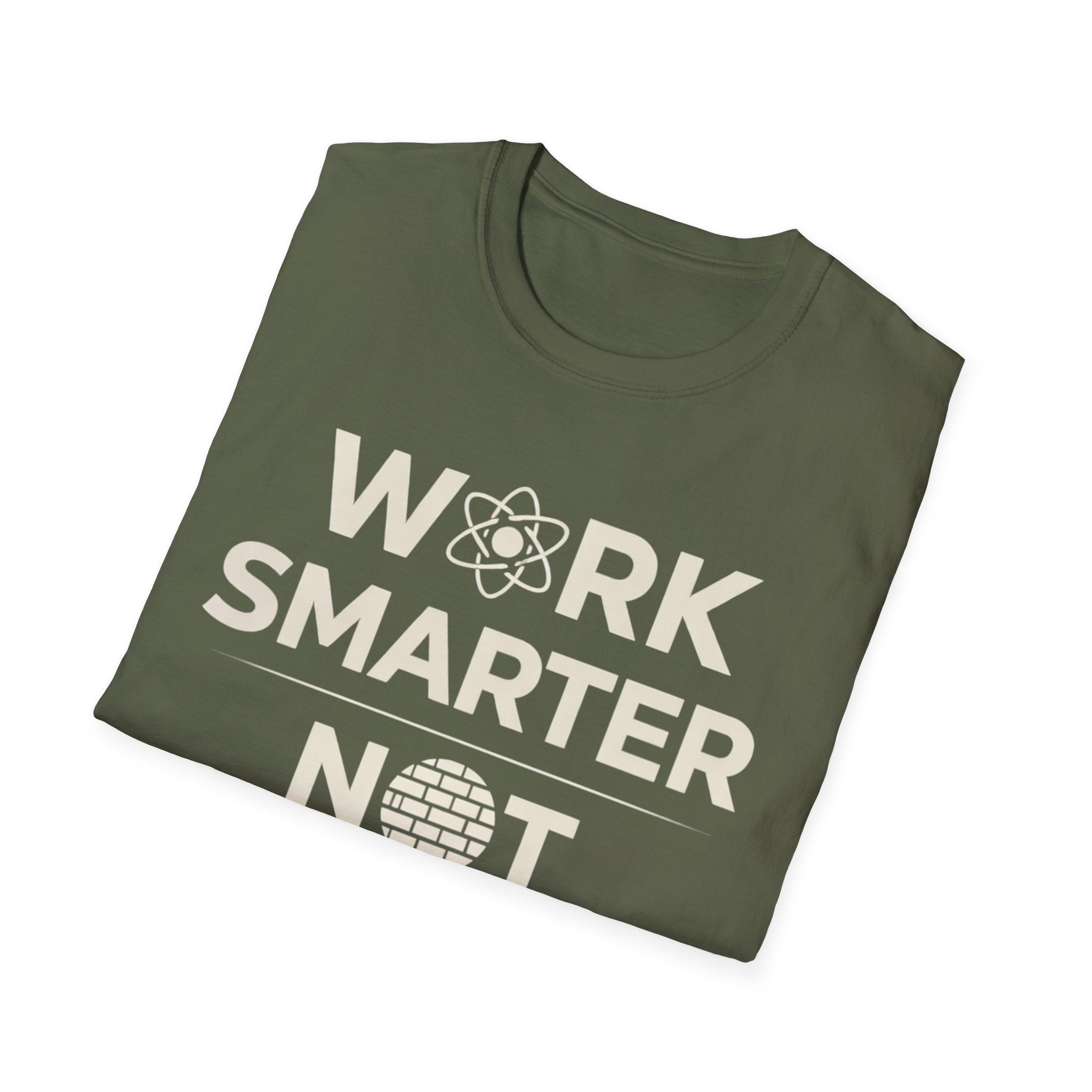 Work Smarter Not Harder T-Shirt – Motivational Graphic Tee | Productivity Mindset ShirtU