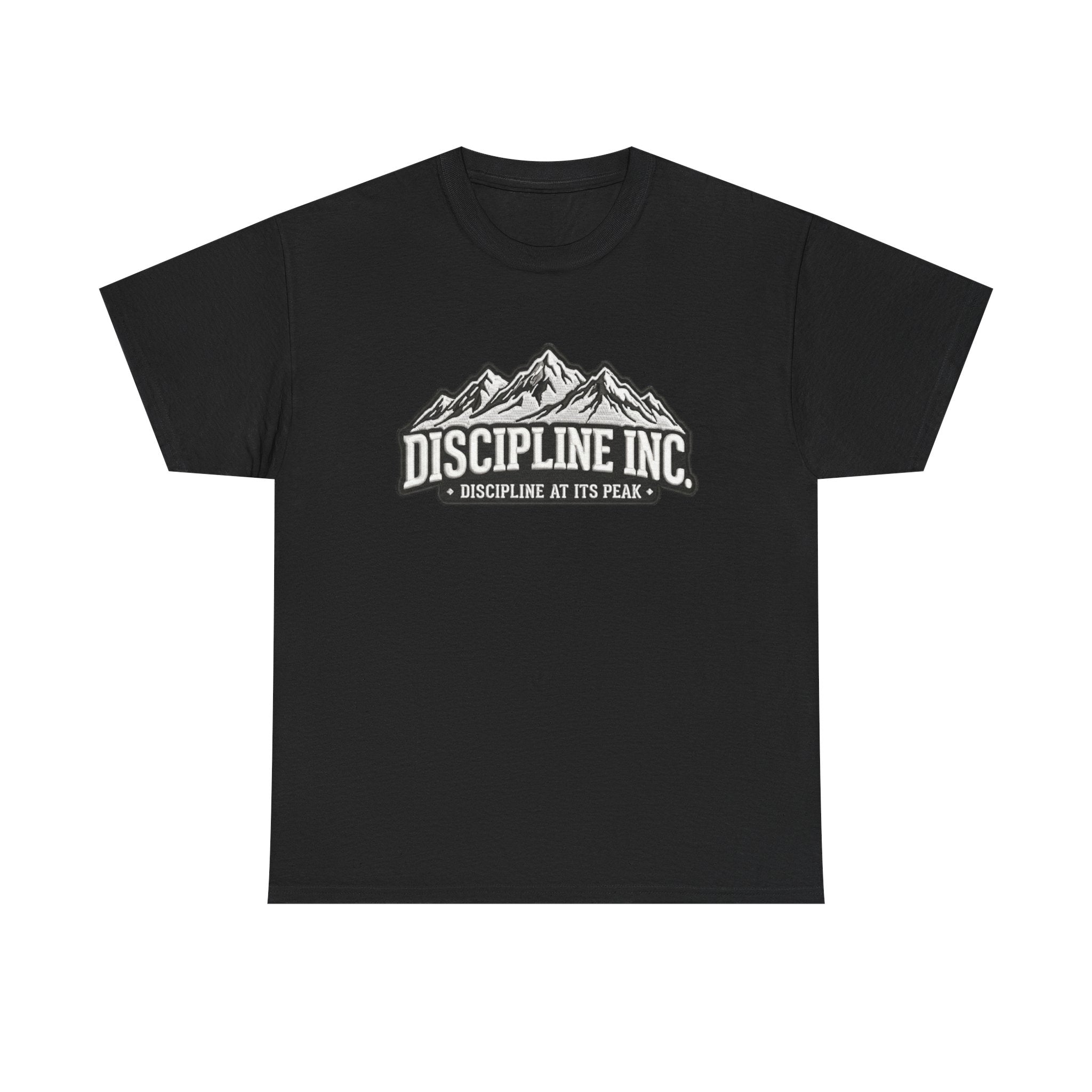 Discipline Inc. Peak T-Shirt – Discipline At Its Peak | Motivational Gym Shirt