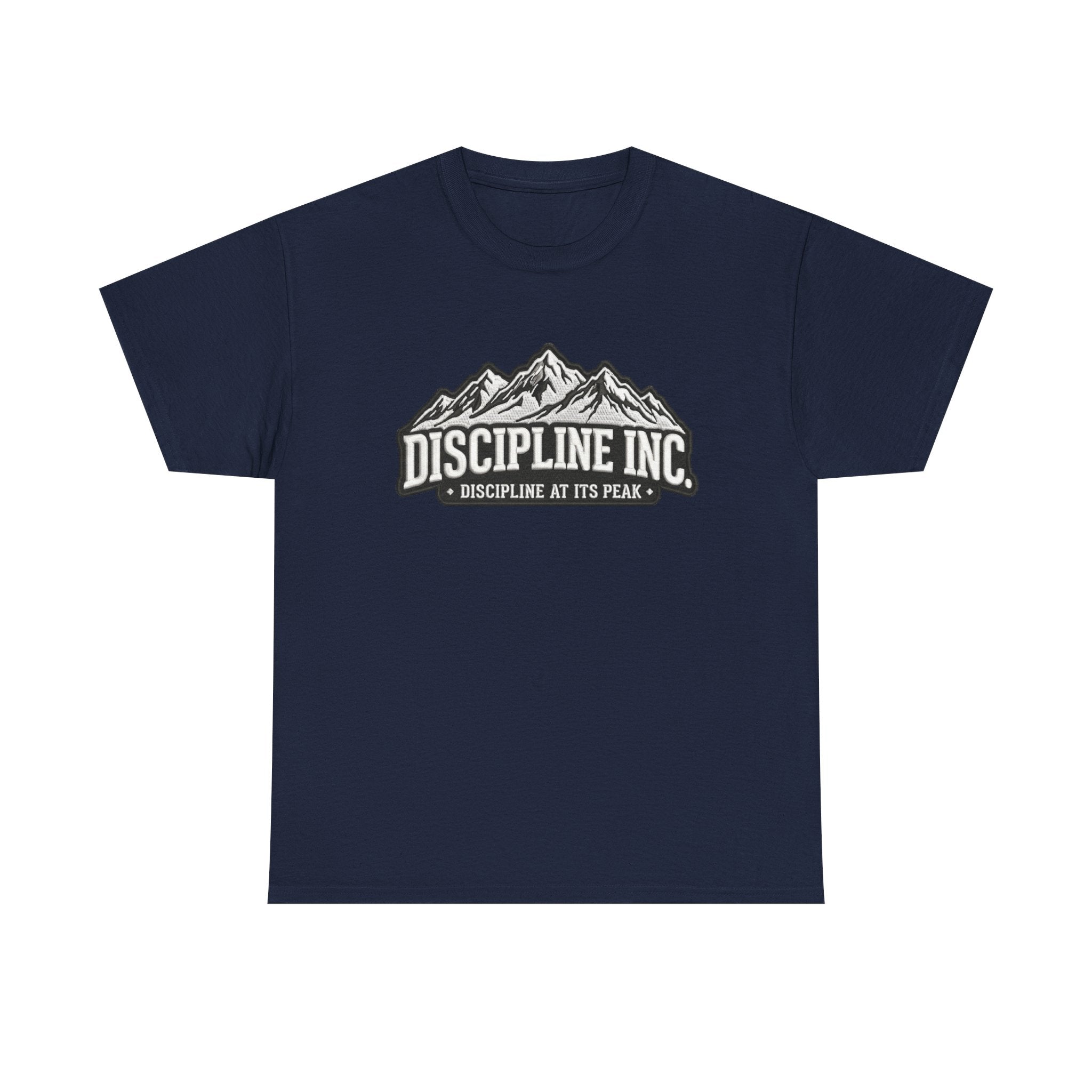 Discipline Inc. Peak T-Shirt – Discipline At Its Peak | Motivational Gym Shirt