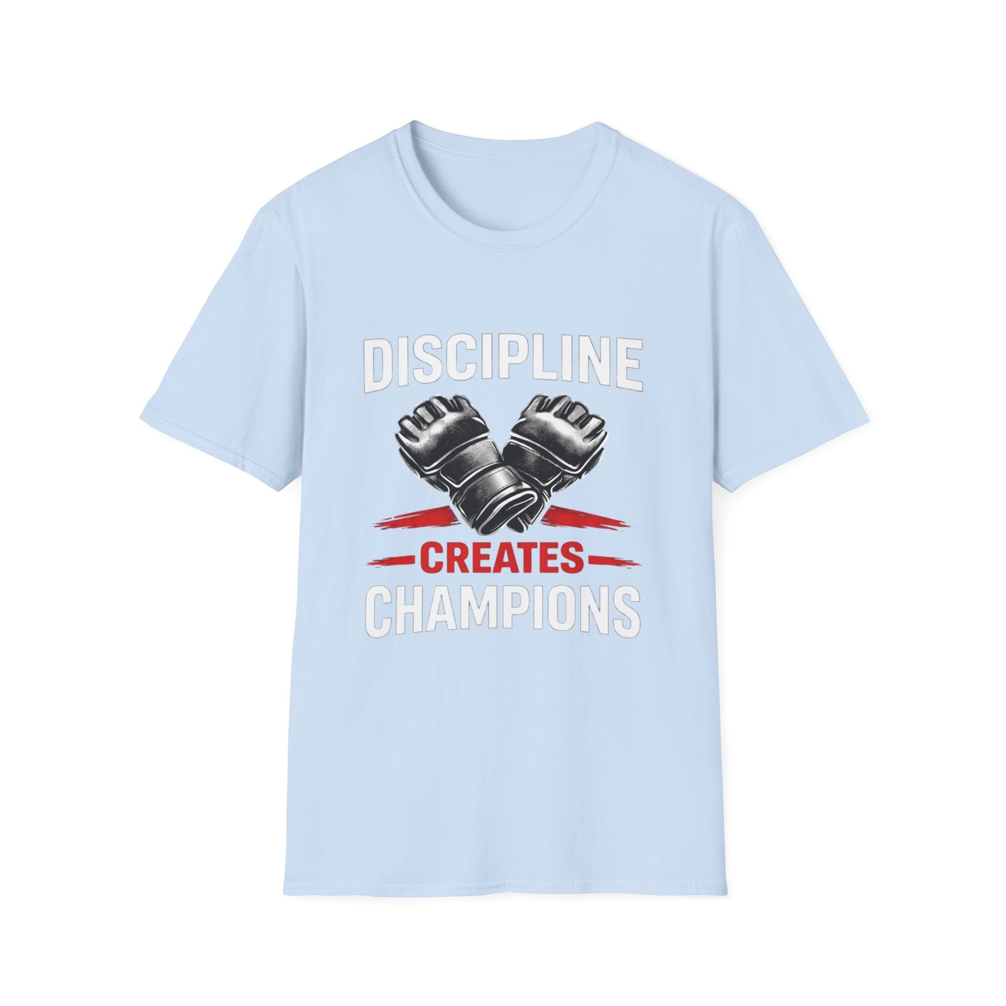 Discipline Creates Champions T-Shirt – Motivational Gym Shirt | Fitness Mindset TeeU