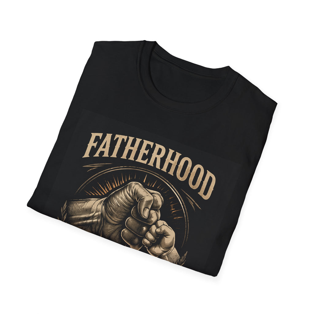 Fatherhood Built on Love T-Shirt – Est. For a Lifetime | Softstyle Dad Shirt Gift