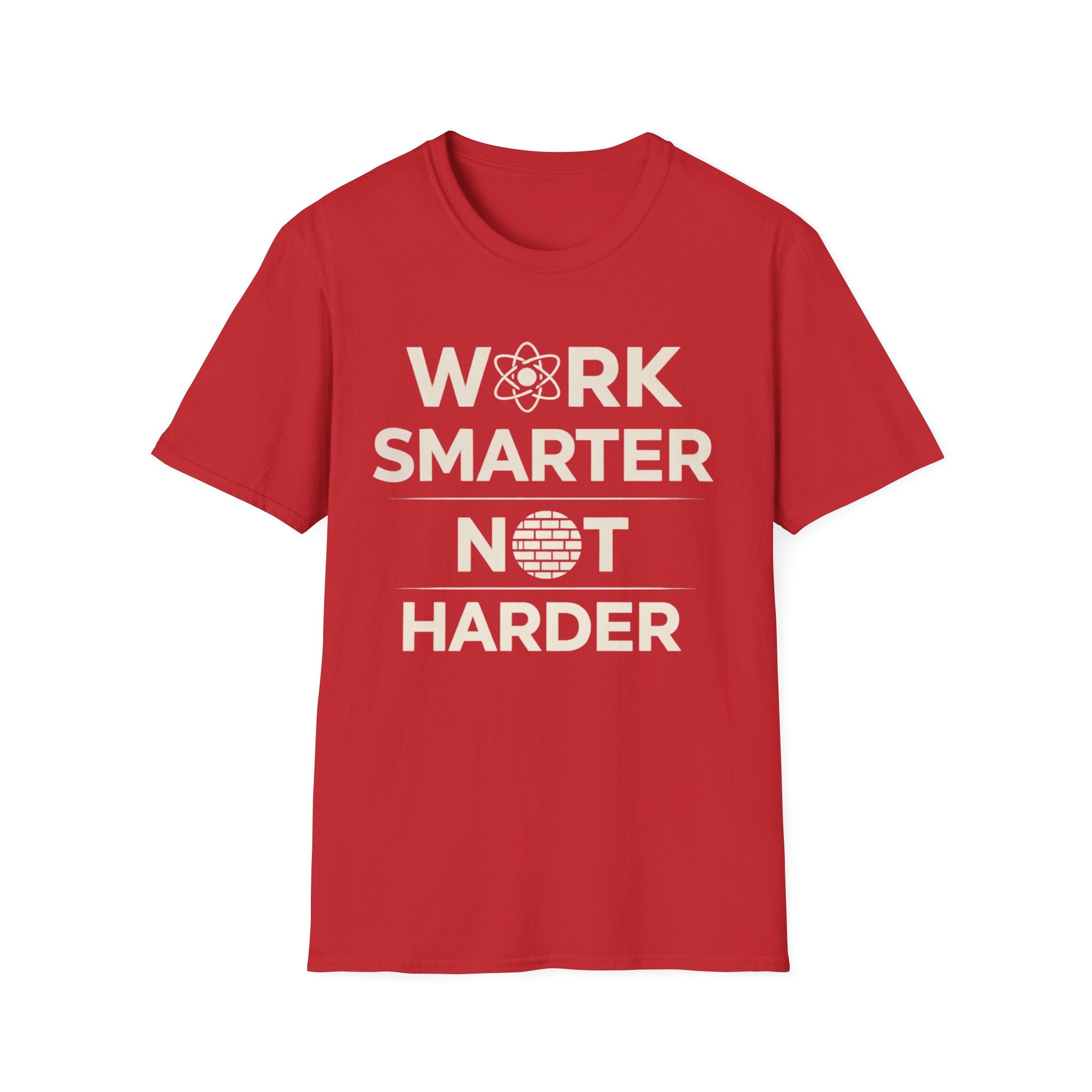 Work Smarter Not Harder T-Shirt – Motivational Graphic Tee | Productivity Mindset ShirtU