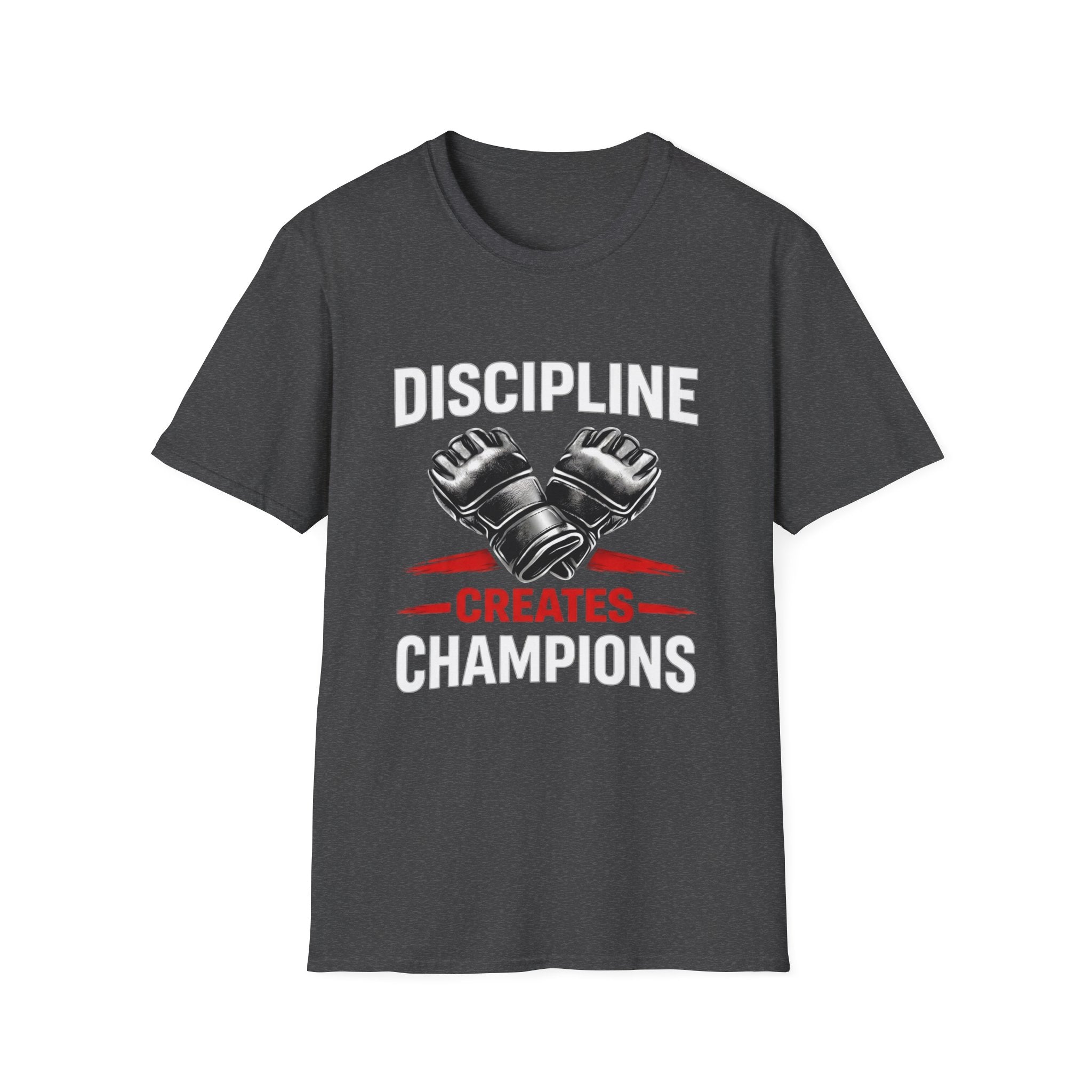 Discipline Creates Champions T-Shirt – Motivational Gym Shirt | Fitness Mindset TeeU